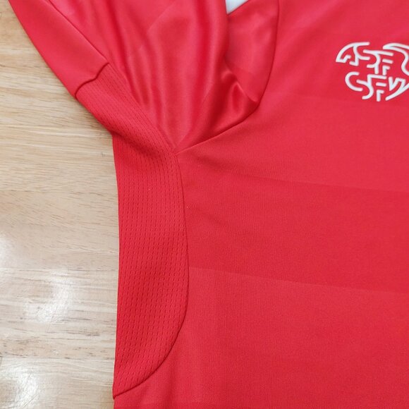 Puma 2016/2017 Switzerland National Team Home Football/Soccer Jersey L/S Men'sXL - Picture 12 of 14